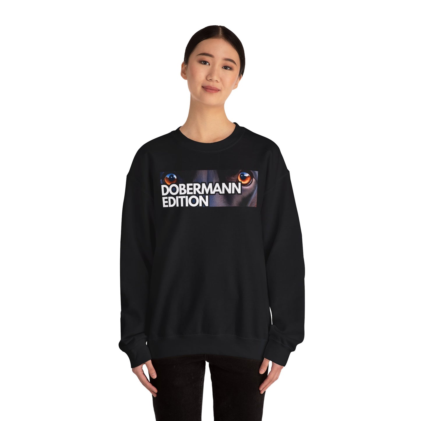 Doberman Training 6 Crewneck Sweatshirt – Unisex Heavy Blend