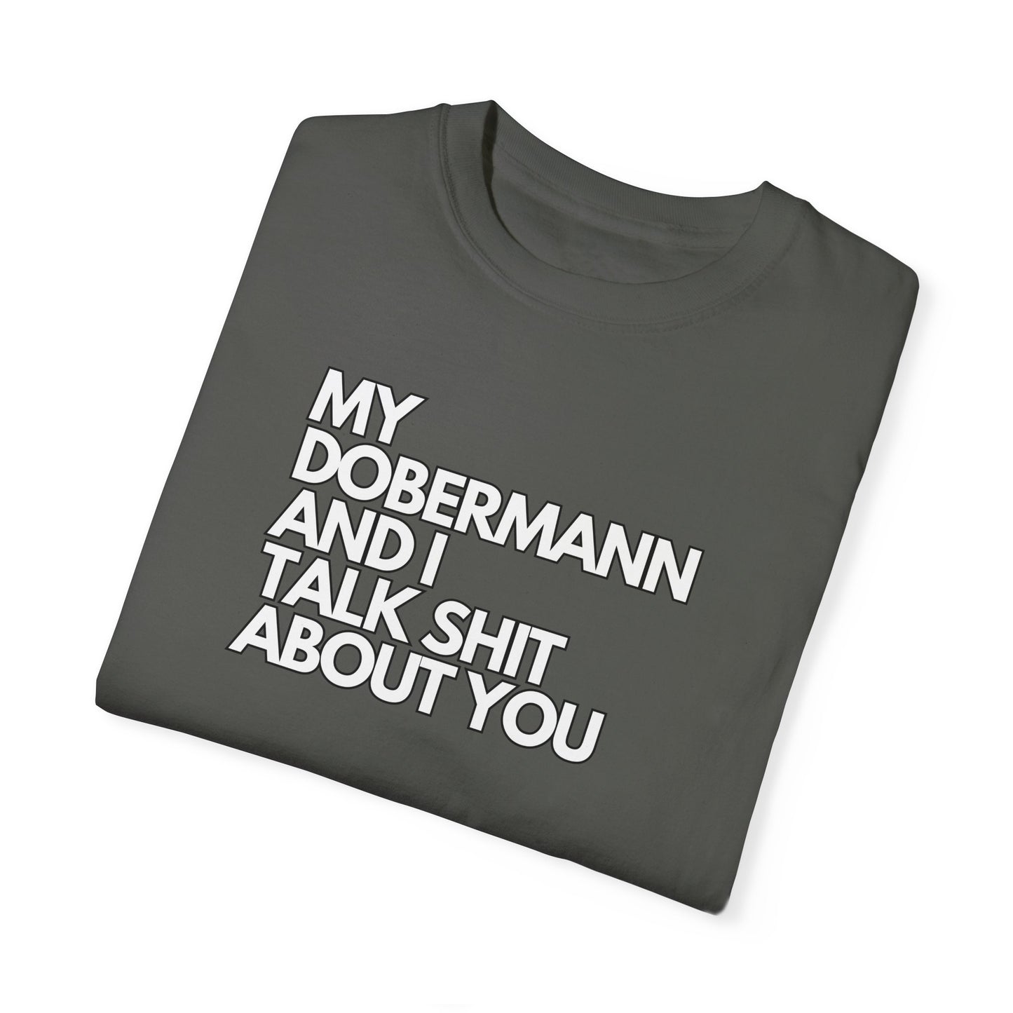 Dobermann 1 Unisex Garment-Dyed T-shirt