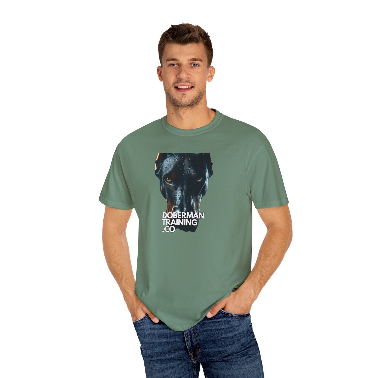 Doberman 4 Unisex Garment-Dyed T-shirt