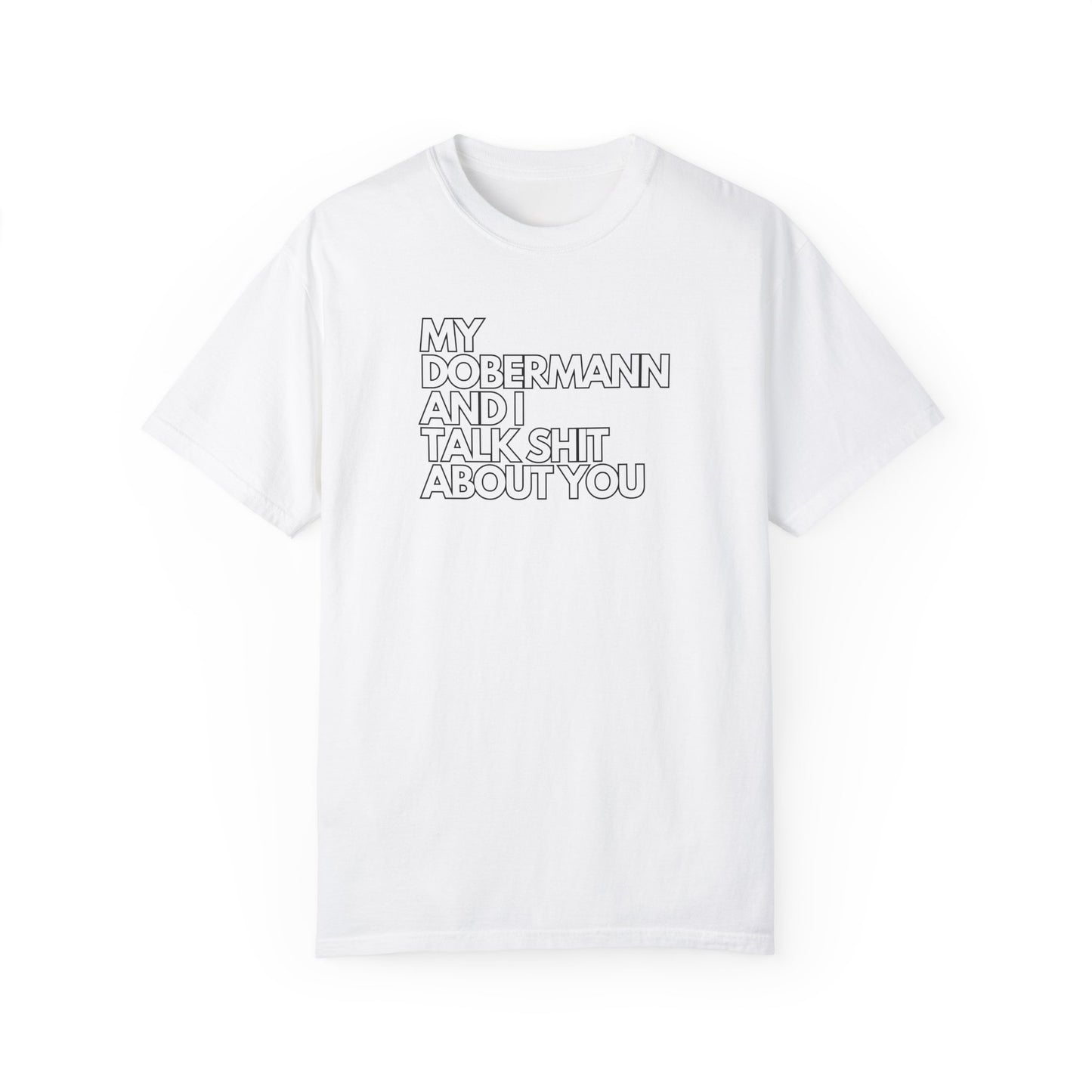 Dobermann 1 Unisex Garment-Dyed T-shirt