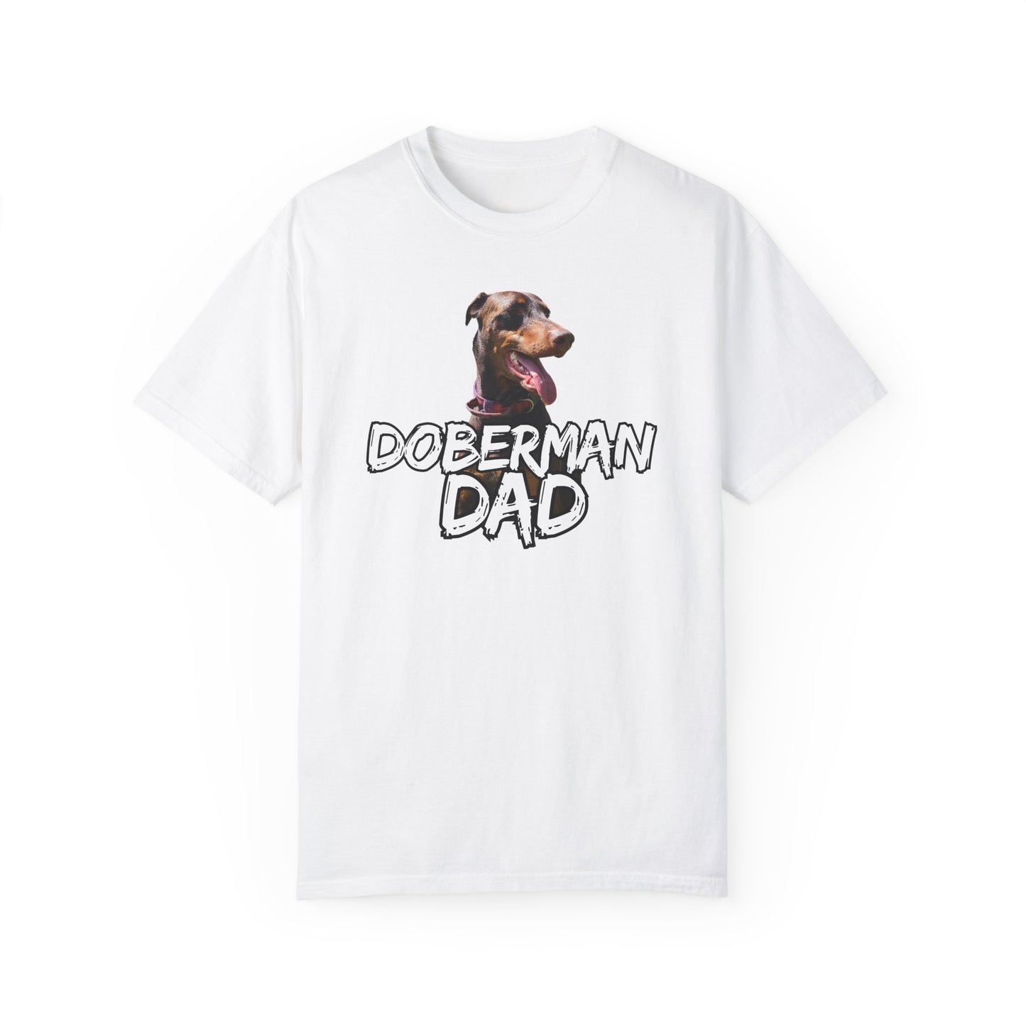 Doberman Custom Unisex Garment-Dyed T-shirt