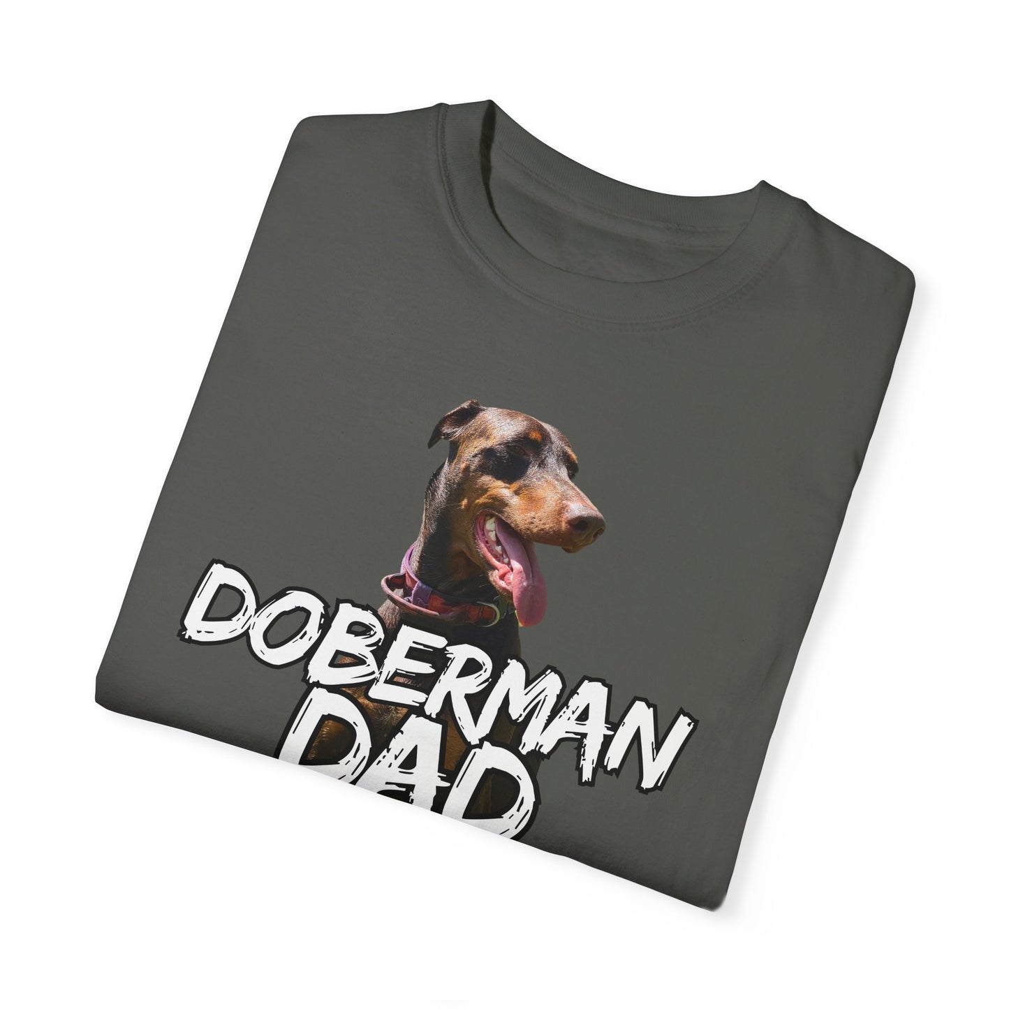 Doberman Custom Unisex Garment-Dyed T-shirt