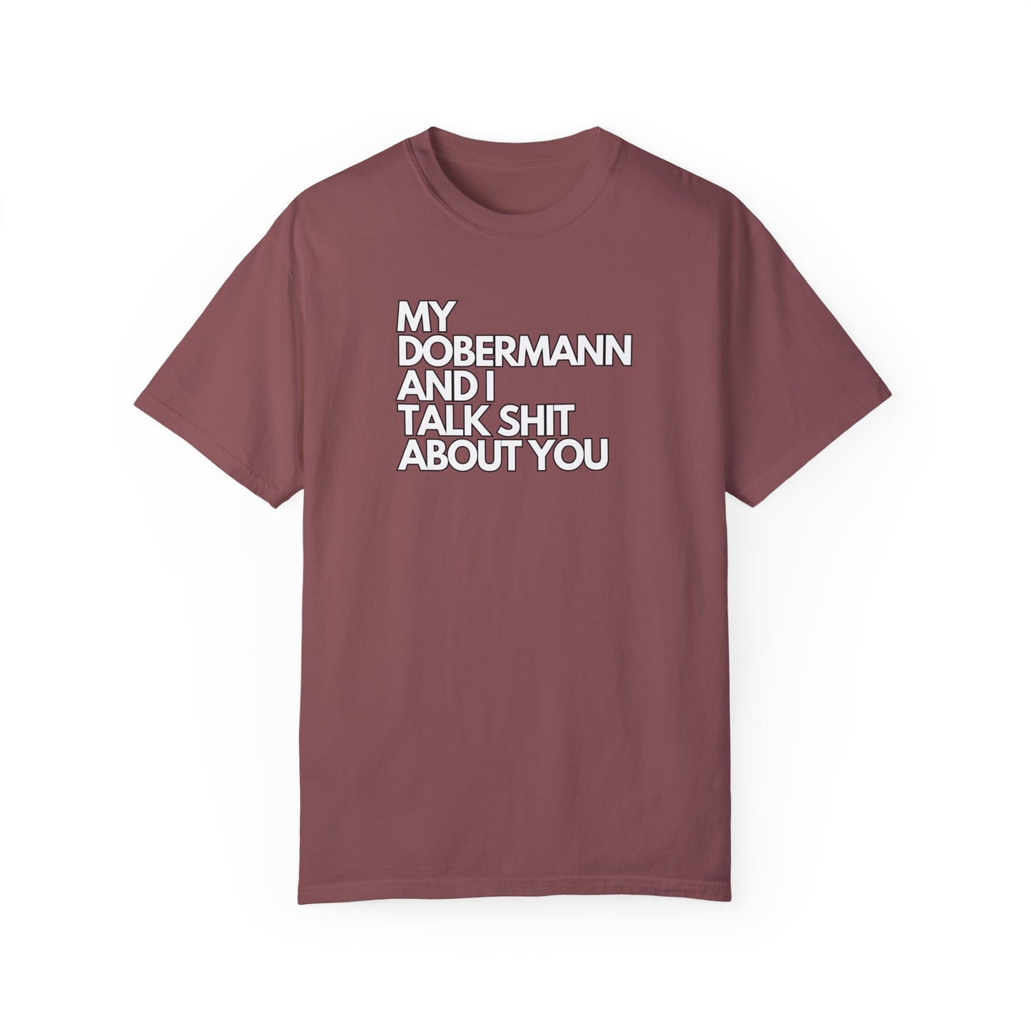 Dobermann 1 Unisex Garment-Dyed T-shirt