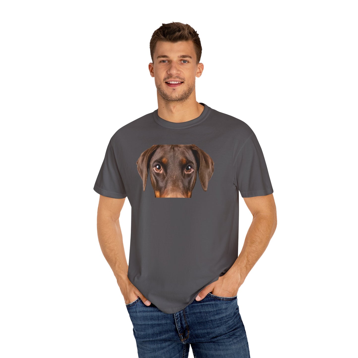 Doberman 6 Unisex Garment-Dyed T-shirt