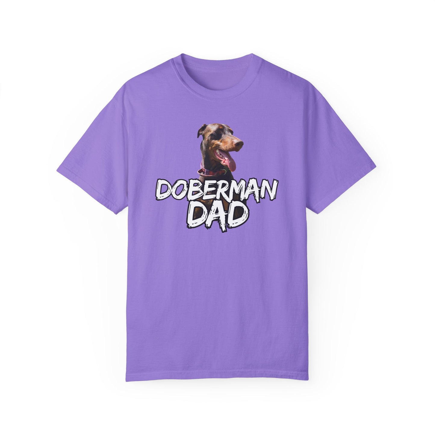 Doberman Custom Unisex Garment-Dyed T-shirt