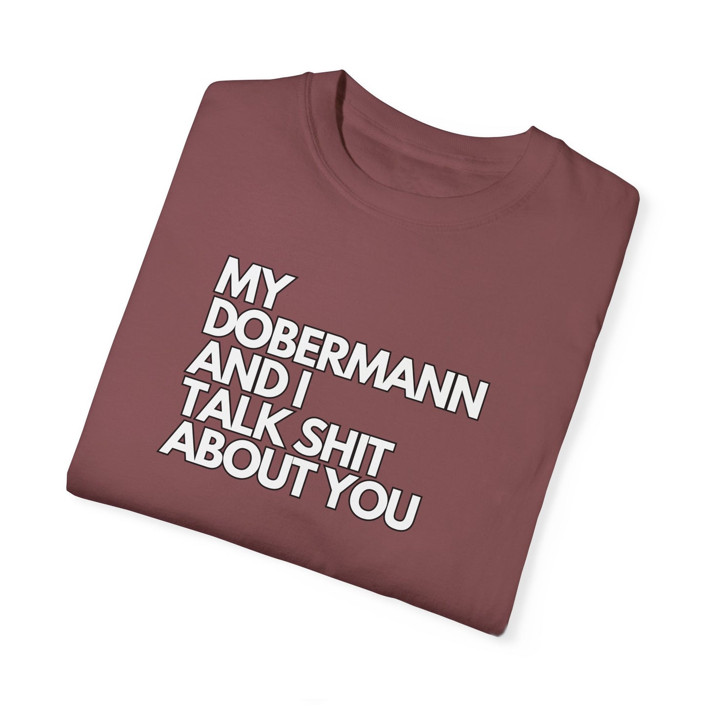 Dobermann 1 Unisex Garment-Dyed T-shirt