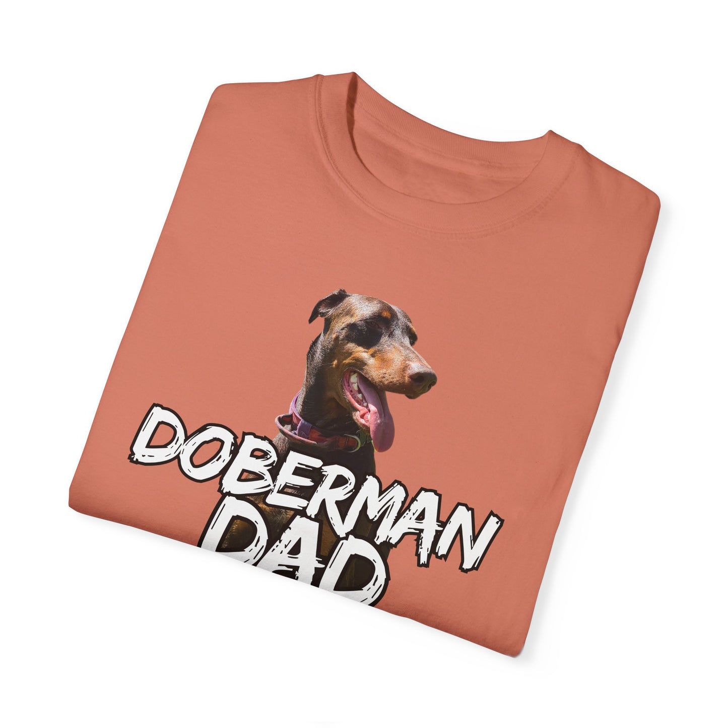 Doberman Custom Unisex Garment-Dyed T-shirt