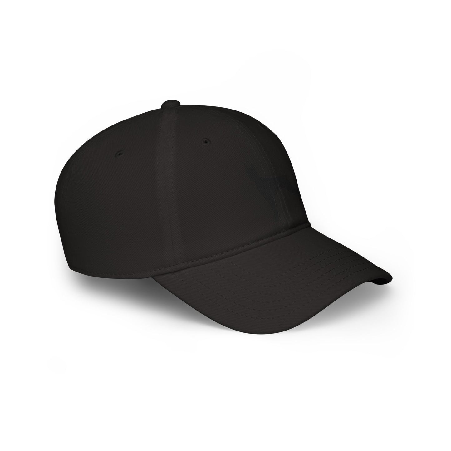 Doberman 4 Silhouette Low Profile Baseball Cap