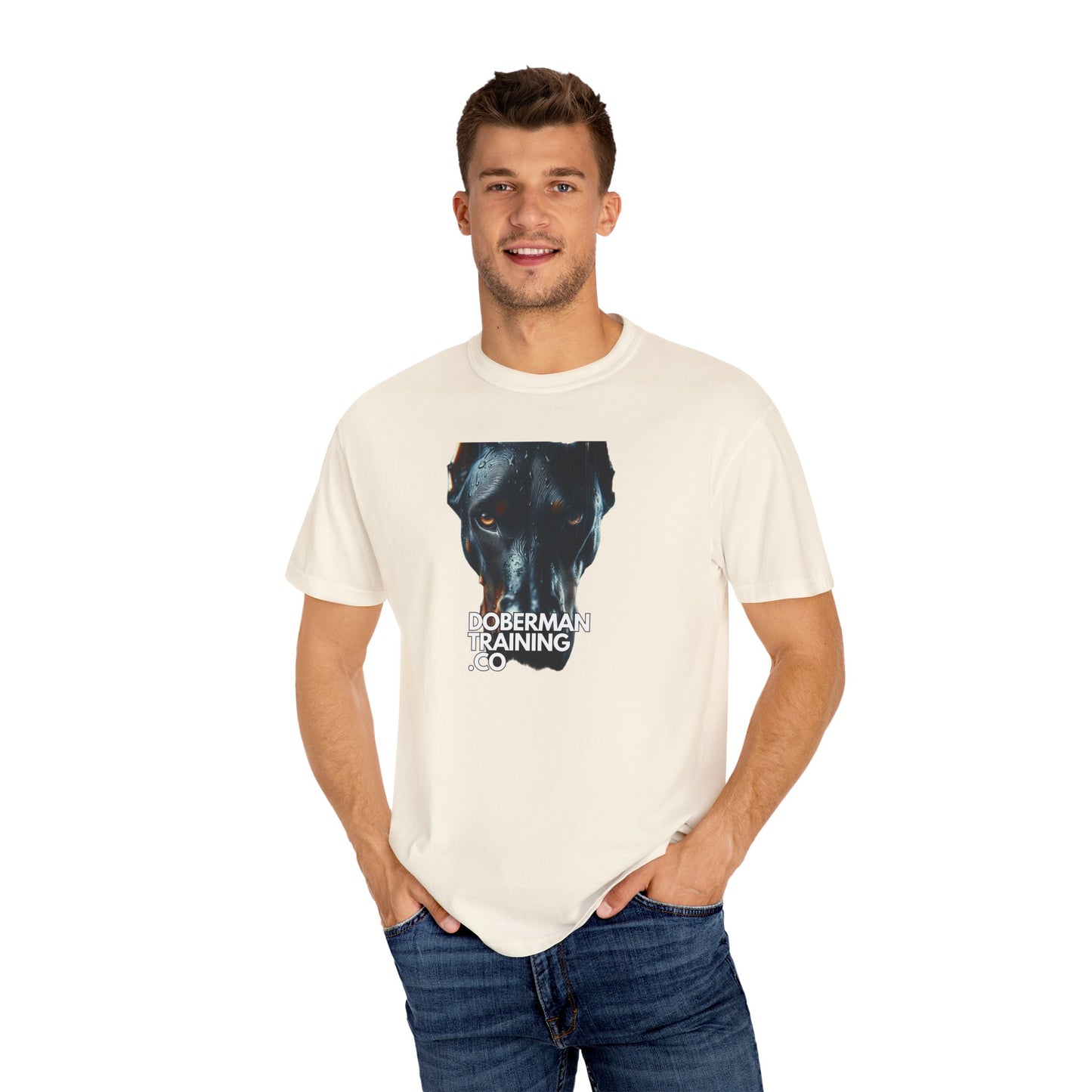 Doberman 4 Unisex Garment-Dyed T-shirt