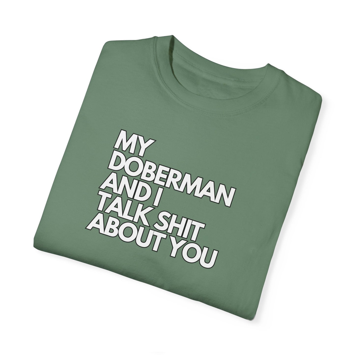 Doberman 6 Unisex Garment-Dyed T-shirt