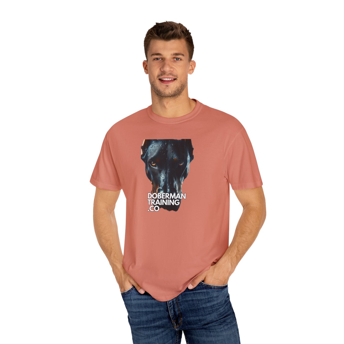 Doberman 4 Unisex Garment-Dyed T-shirt