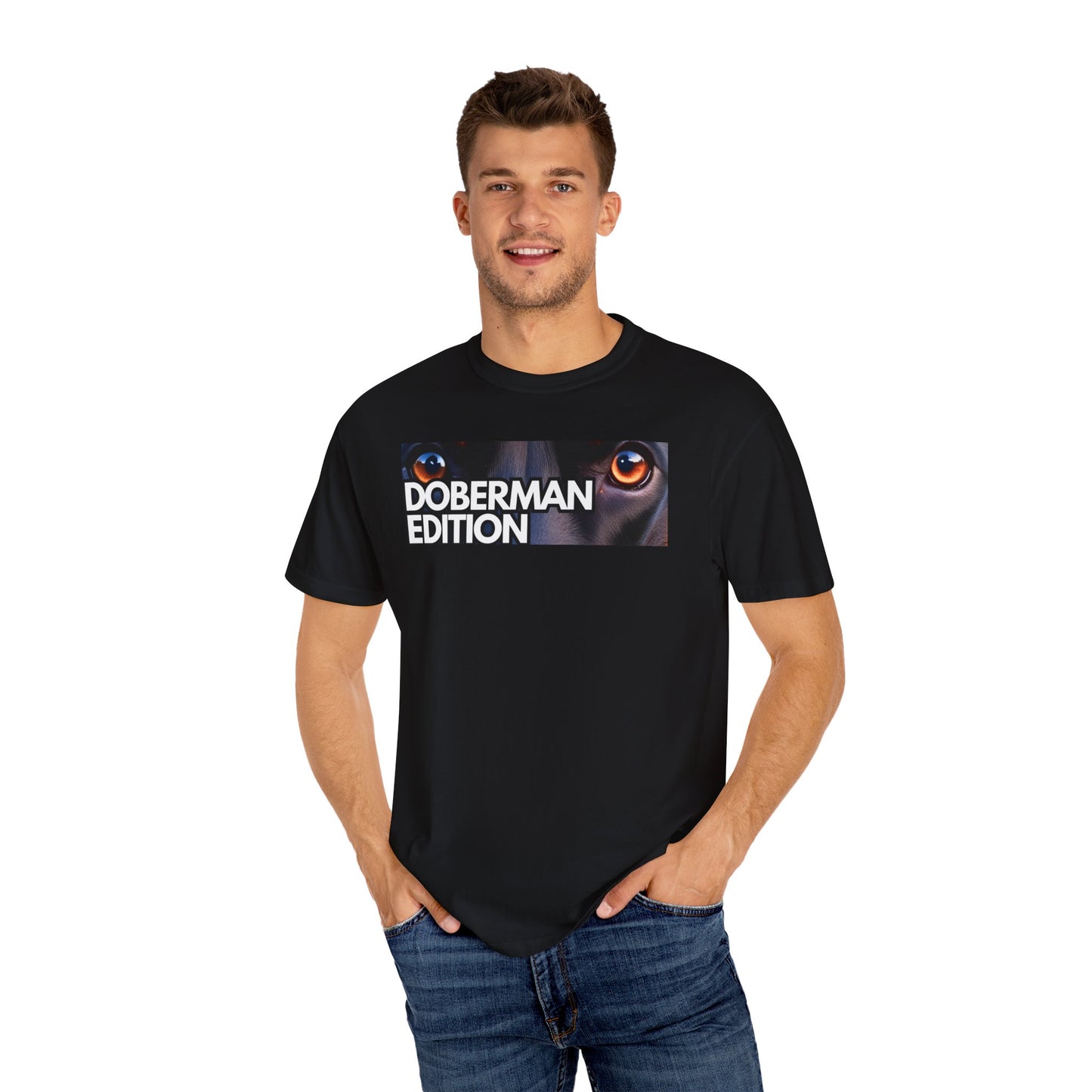 Doberman 7 Unisex Garment-Dyed T-shirt