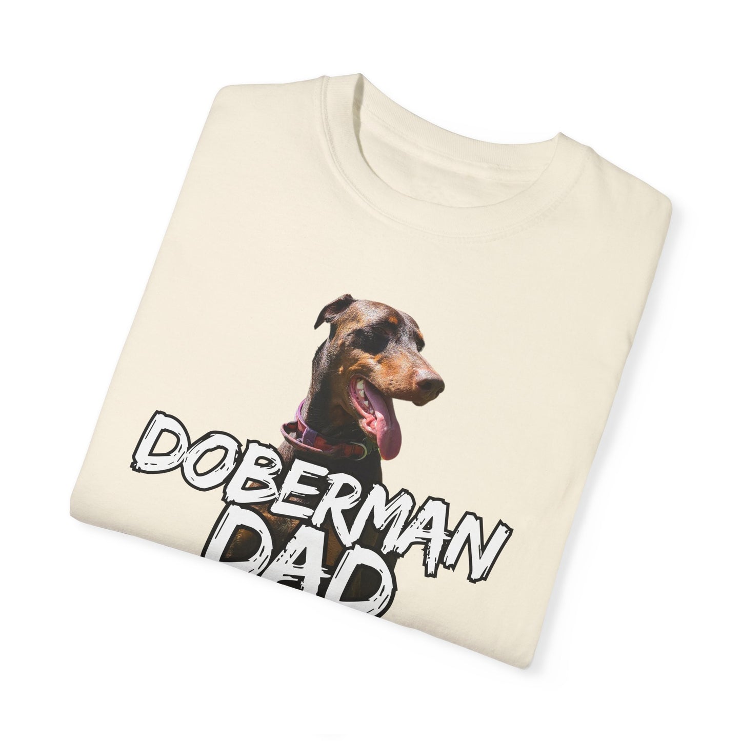 Doberman Custom Unisex Garment-Dyed T-shirt