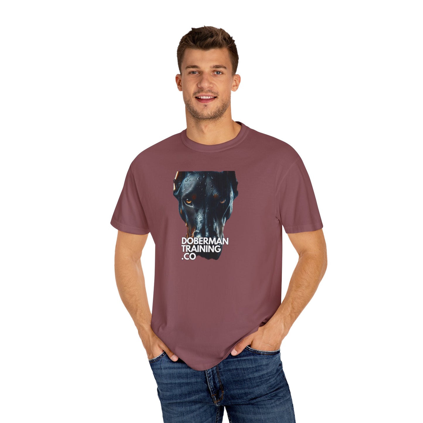 Doberman 4 Unisex Garment-Dyed T-shirt