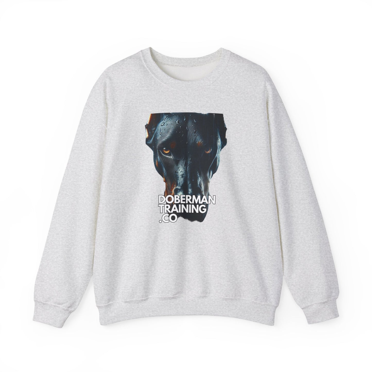 Doberman Training Crewneck Sweatshirt – Unisex Heavy Blend