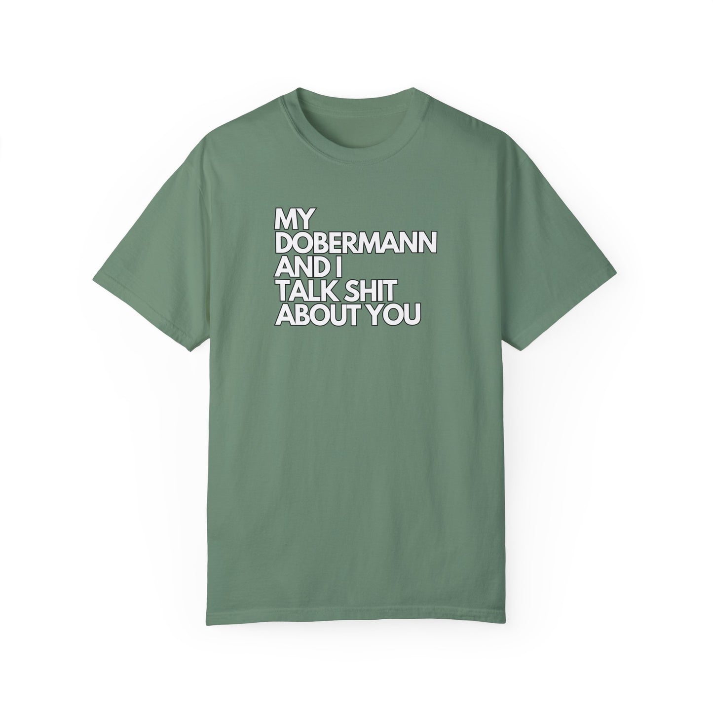 Dobermann 1 Unisex Garment-Dyed T-shirt