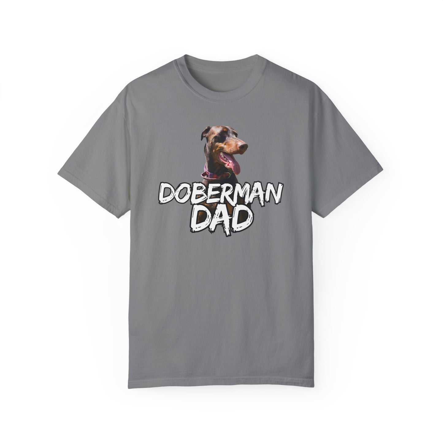 Doberman Custom Unisex Garment-Dyed T-shirt