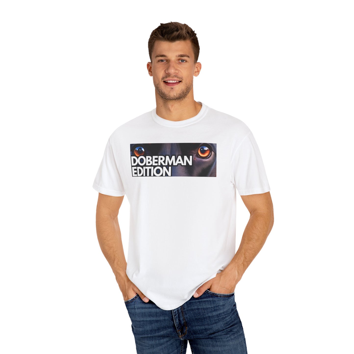 Doberman 7 Unisex Garment-Dyed T-shirt