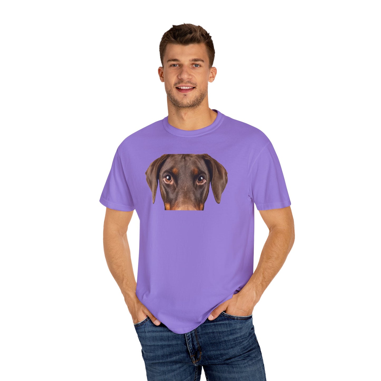Doberman 6 Unisex Garment-Dyed T-shirt
