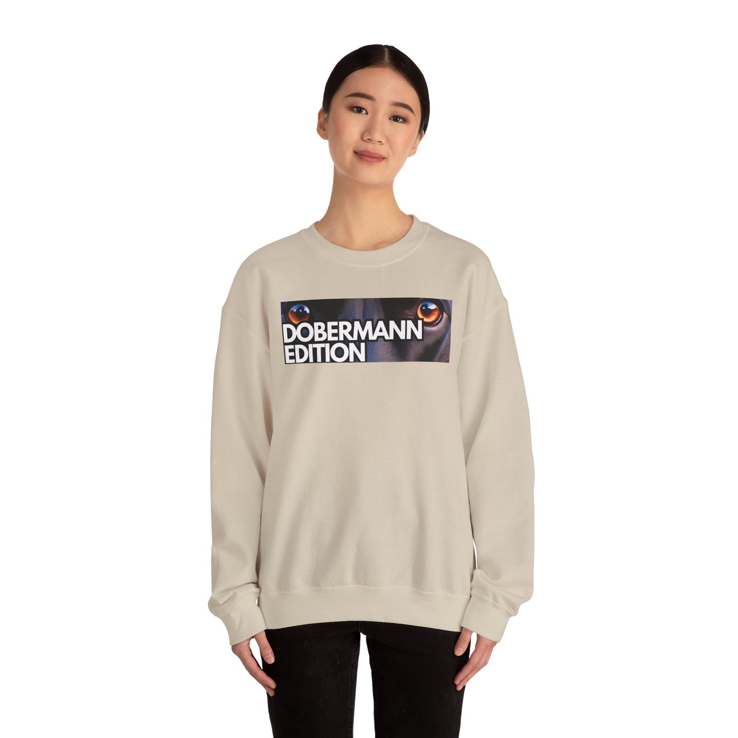 Doberman Training 6 Crewneck Sweatshirt – Unisex Heavy Blend