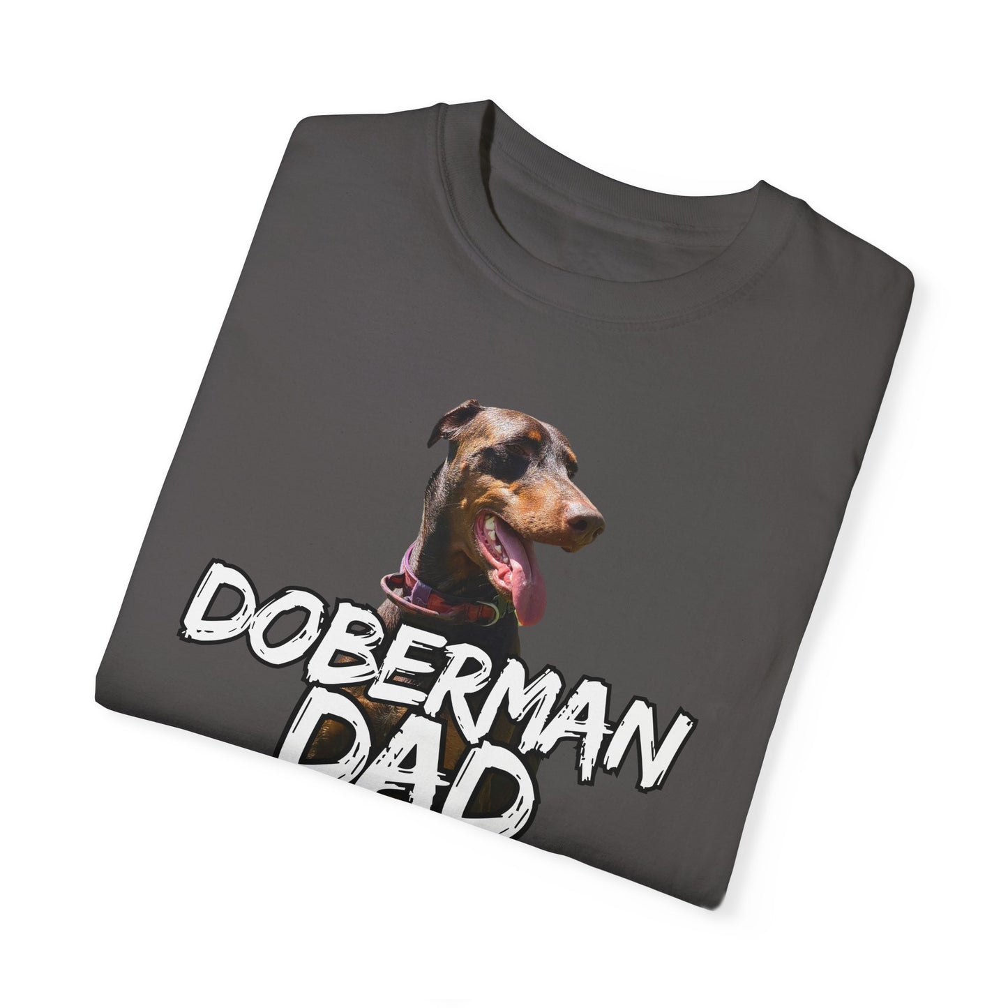 Doberman Custom Unisex Garment-Dyed T-shirt