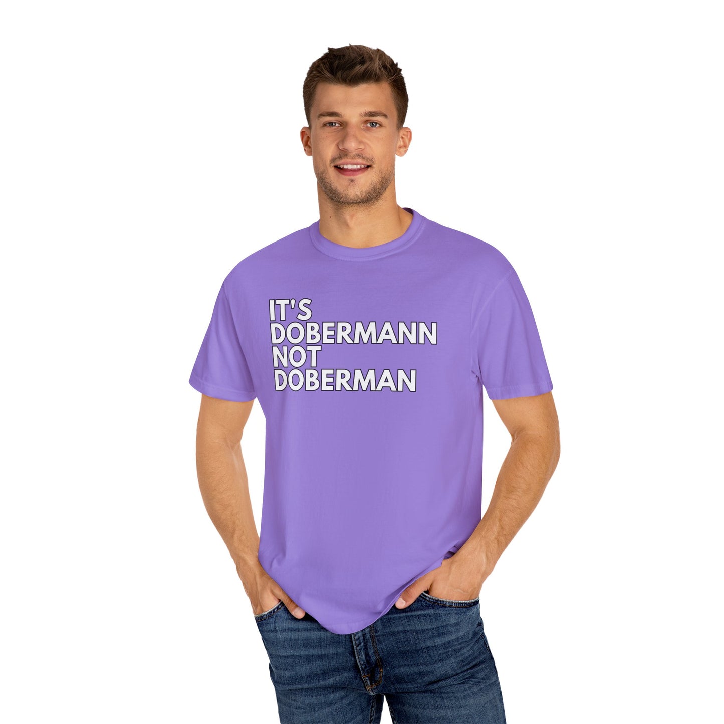 It's Dobermann 1 Unisex Garment-Dyed T-shirt