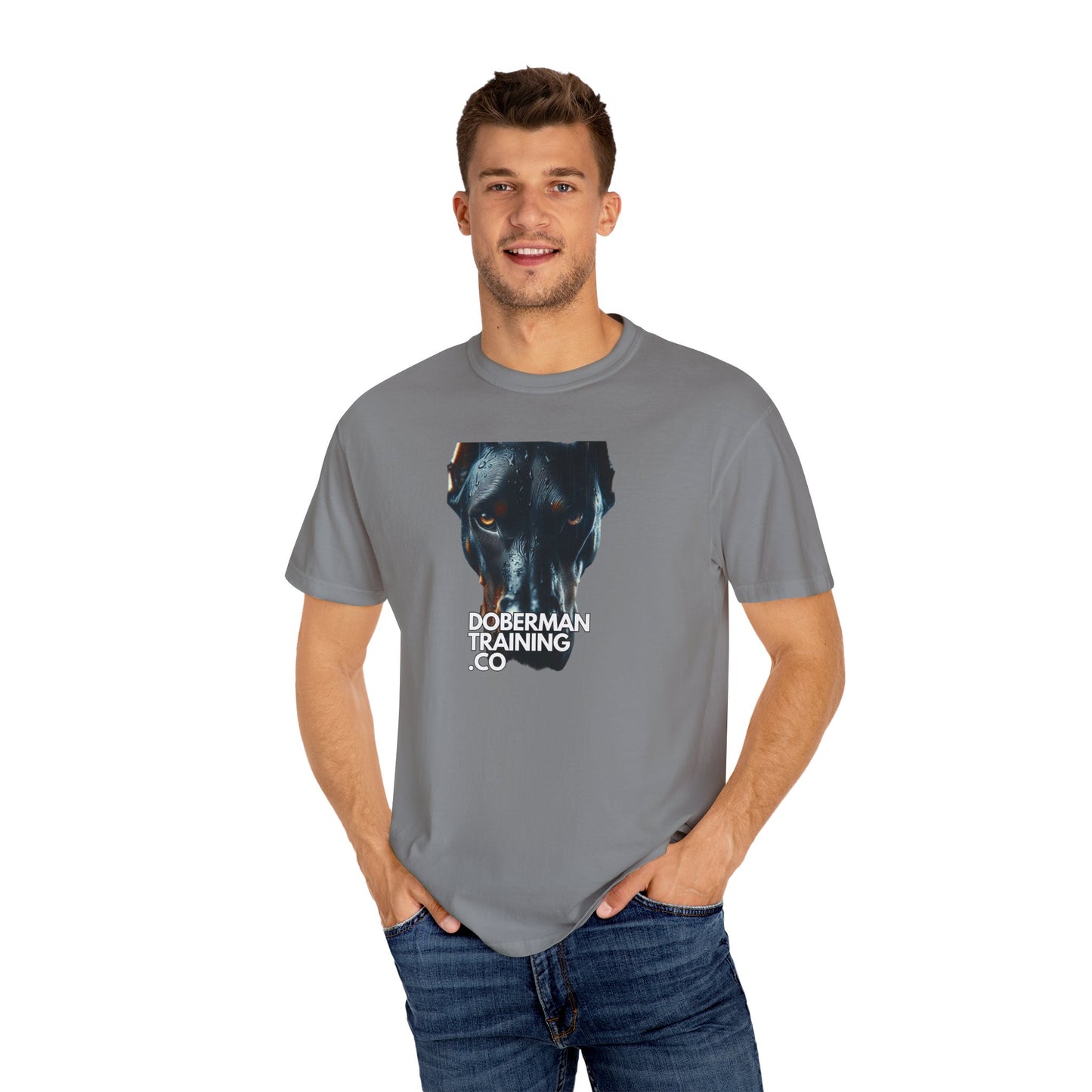 Doberman 4 Unisex Garment-Dyed T-shirt